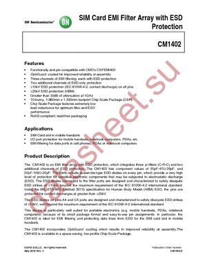CM1402-03CP datasheet  